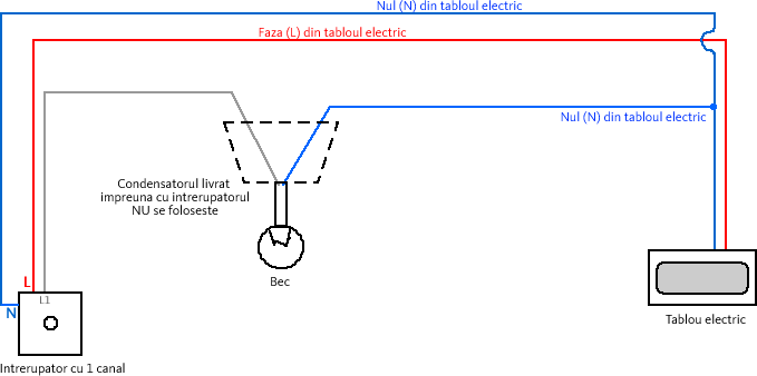 schema electrica intrerupator smart cu nul
